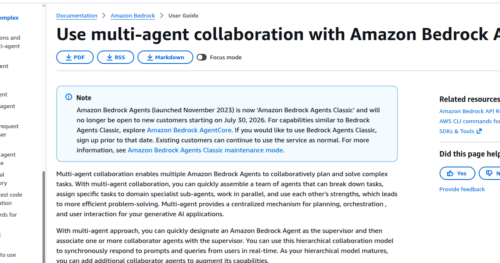 02 – AWS Agentic AI Patterns: From Reasoning to Multi-Agent — featured image