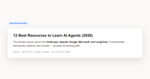 12 best resources to learn AI agents 2026
