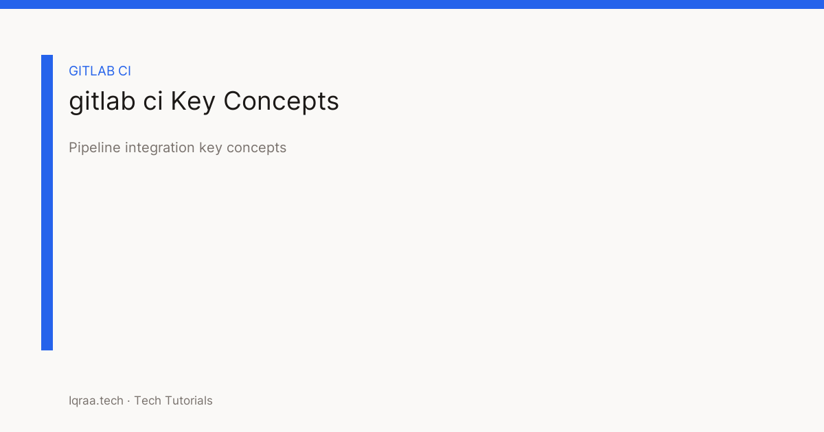 Claude Code GitLab CI: Easy Pipeline Guide — key concepts card