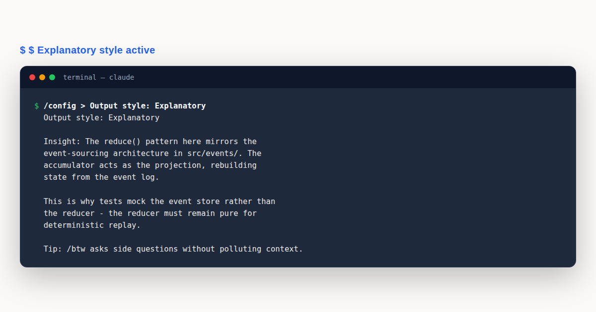 Claude Code Output Styles: Easy Format Guide — best practices card