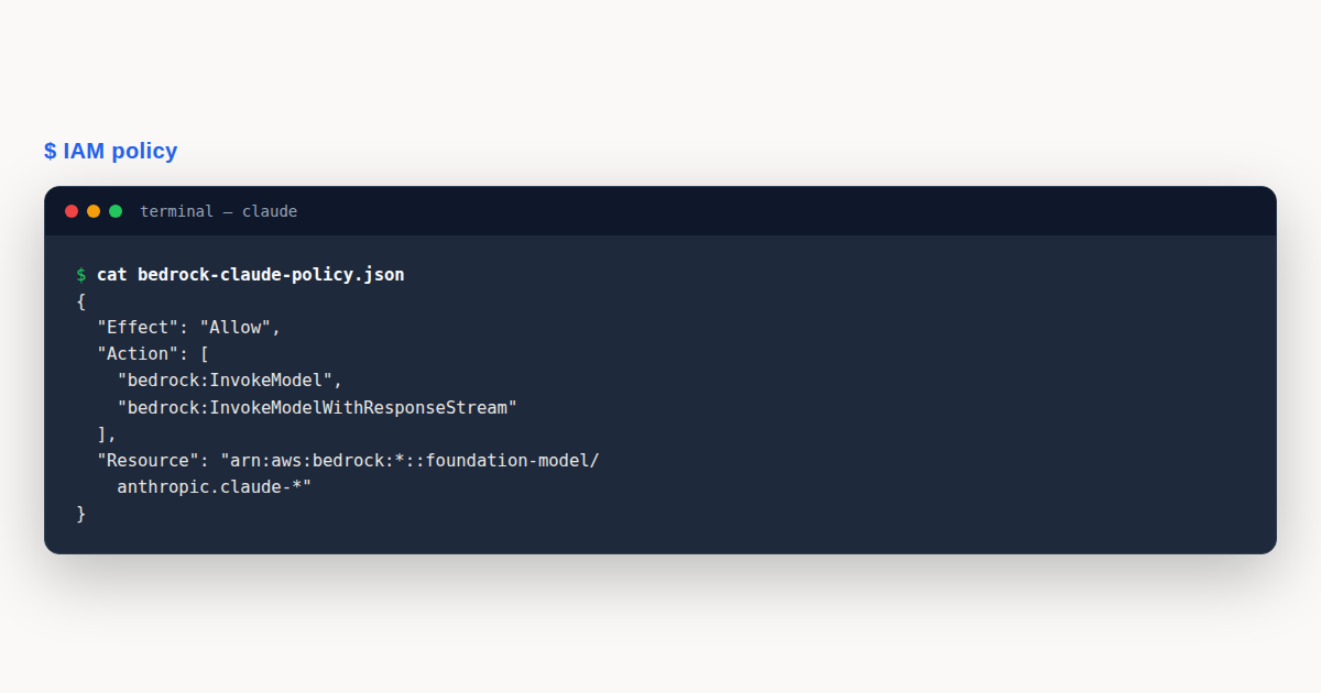 Claude Code AWS Bedrock: Enterprise Setup Guide — best practices card