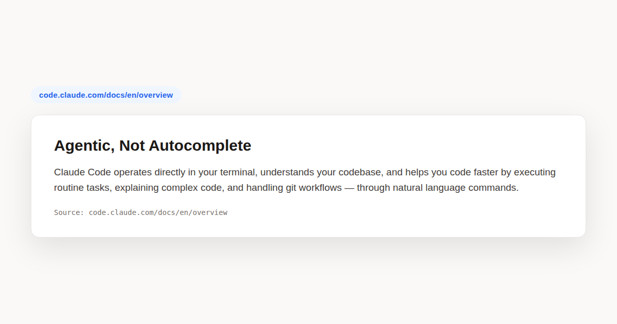 Claude Code Migration Guide: Moving from GitHub Copilot key concepts card