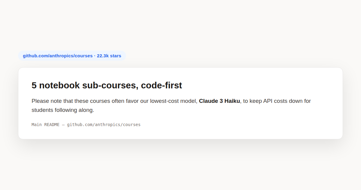 Claude API Course