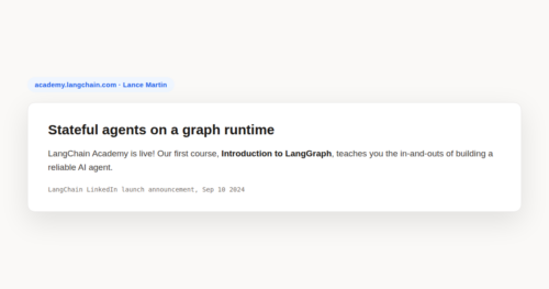 LangGraph course